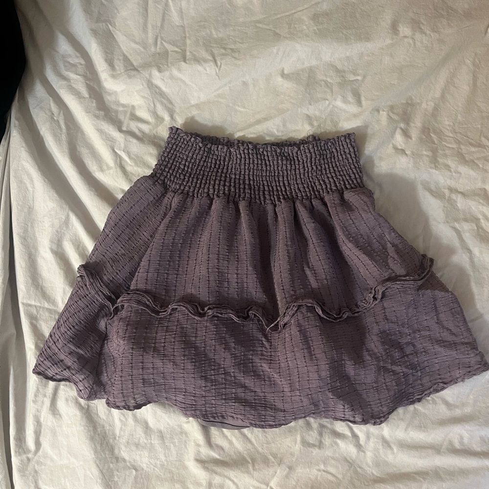Kendall & Kylie Lavender Mini Skirt